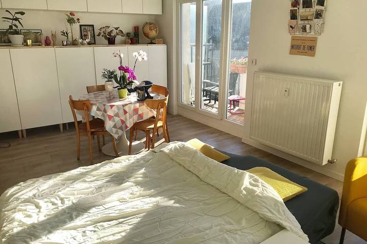 Apartamento entero, Le Saint-Arnould - View of the cathedral, quiet and central in Metz, Metz-Campagne