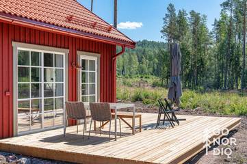 Ferienhaus für 2 Personen, mit Ausblick und Garten sowie Terrasse in Dalarna