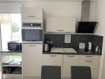 Appartement De Vacances pour 4 Personnes dans Fort-Mahon-Plage, Parc naturel régional de la Baie de Somme Picardie Maritime, Photo 2