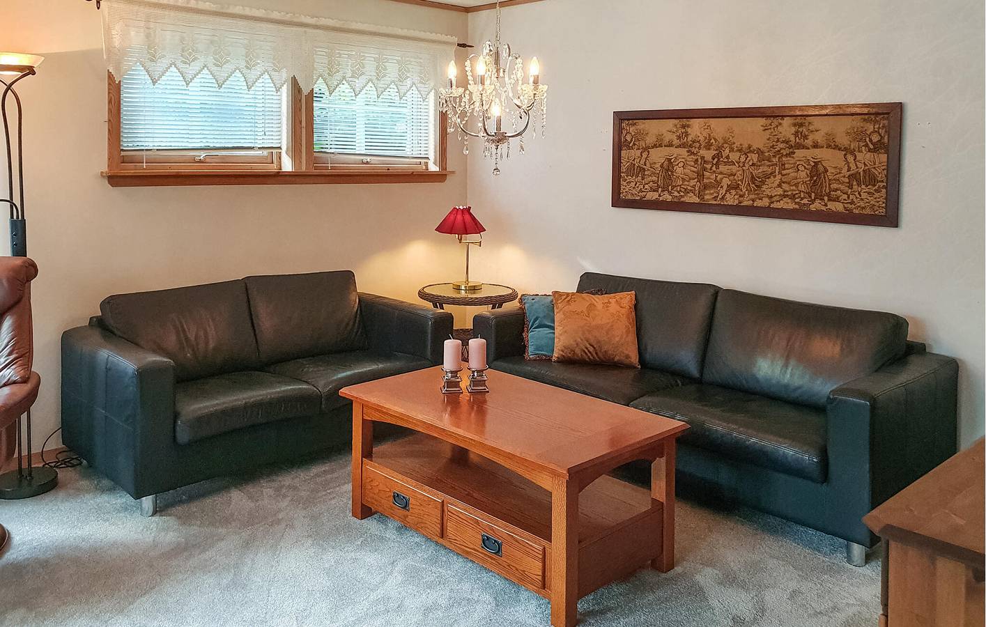 Ferienhaus für 6 Personen mit Terrasse in Farsund