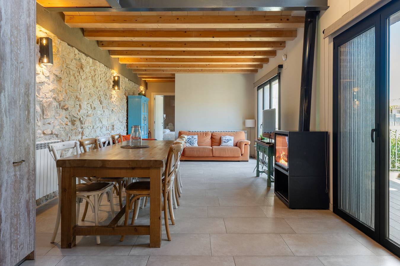 Casa de vacaciones 'Arassa Casa Rural' con terraza privada, Wi-Fi y aire acondicionado in Rocafort de Queralt, Provincia de Tarragona