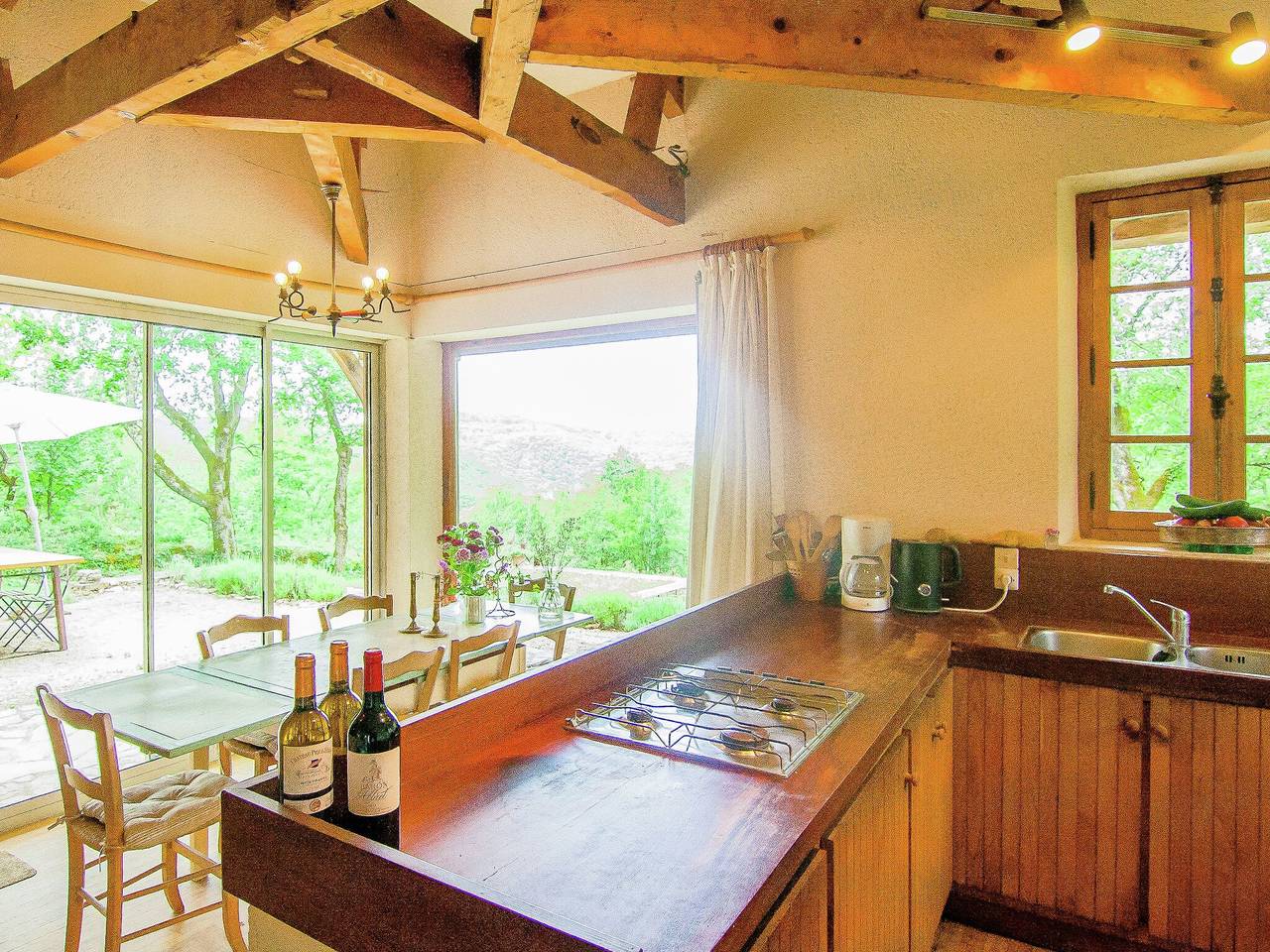 Ferienhaus in Bouzic mit Talblick in Bouzic, Périgord Noir