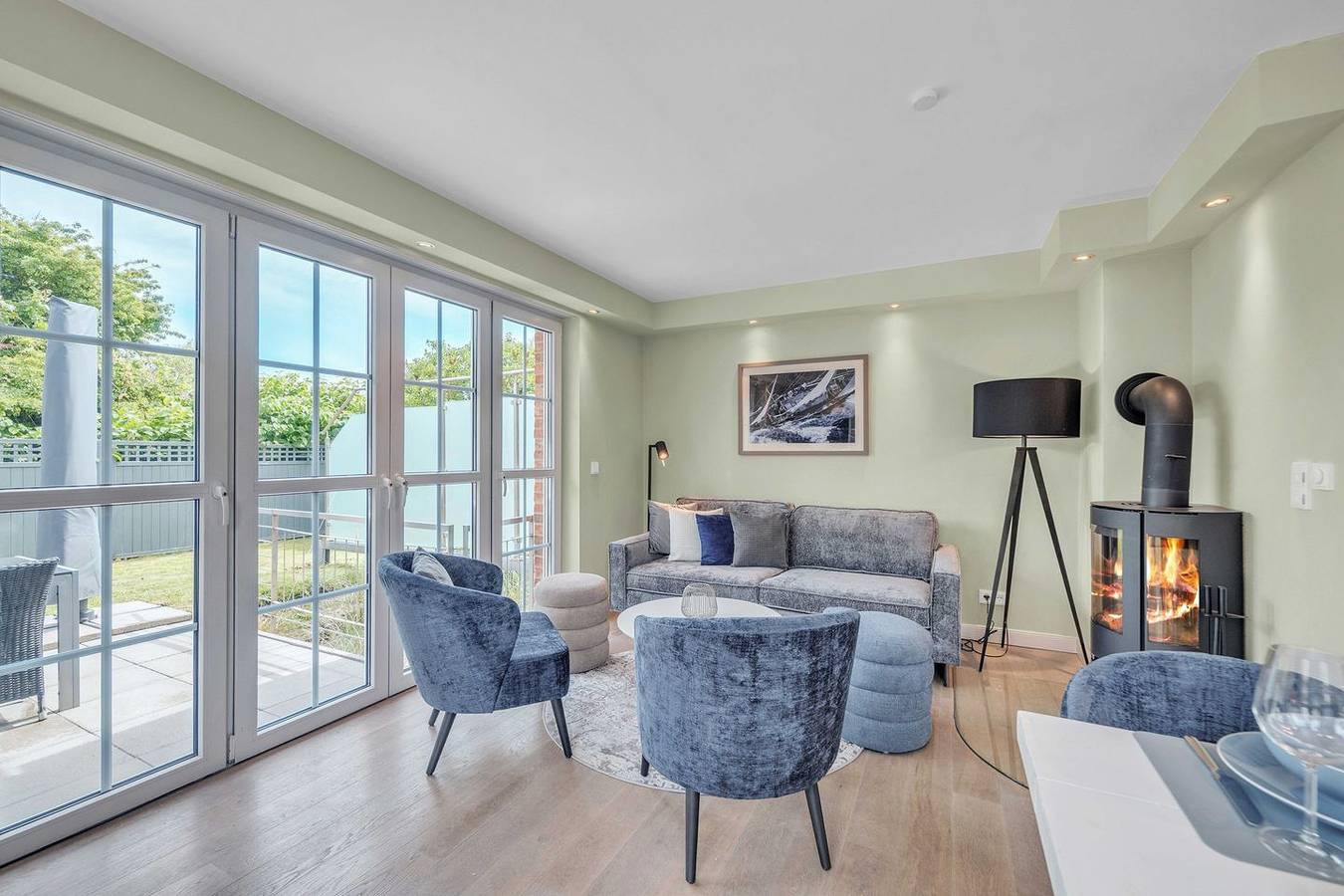 Haus Alster in Westerland: Modernes Ferienhaus mit Sauna, Garten und Terrasse in Westerland, Sylt (Gemeinde)