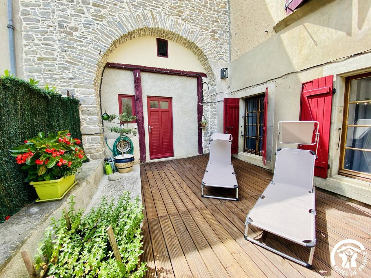 La Grande Terrasse in Berriac, Carcassonne und Umgebung