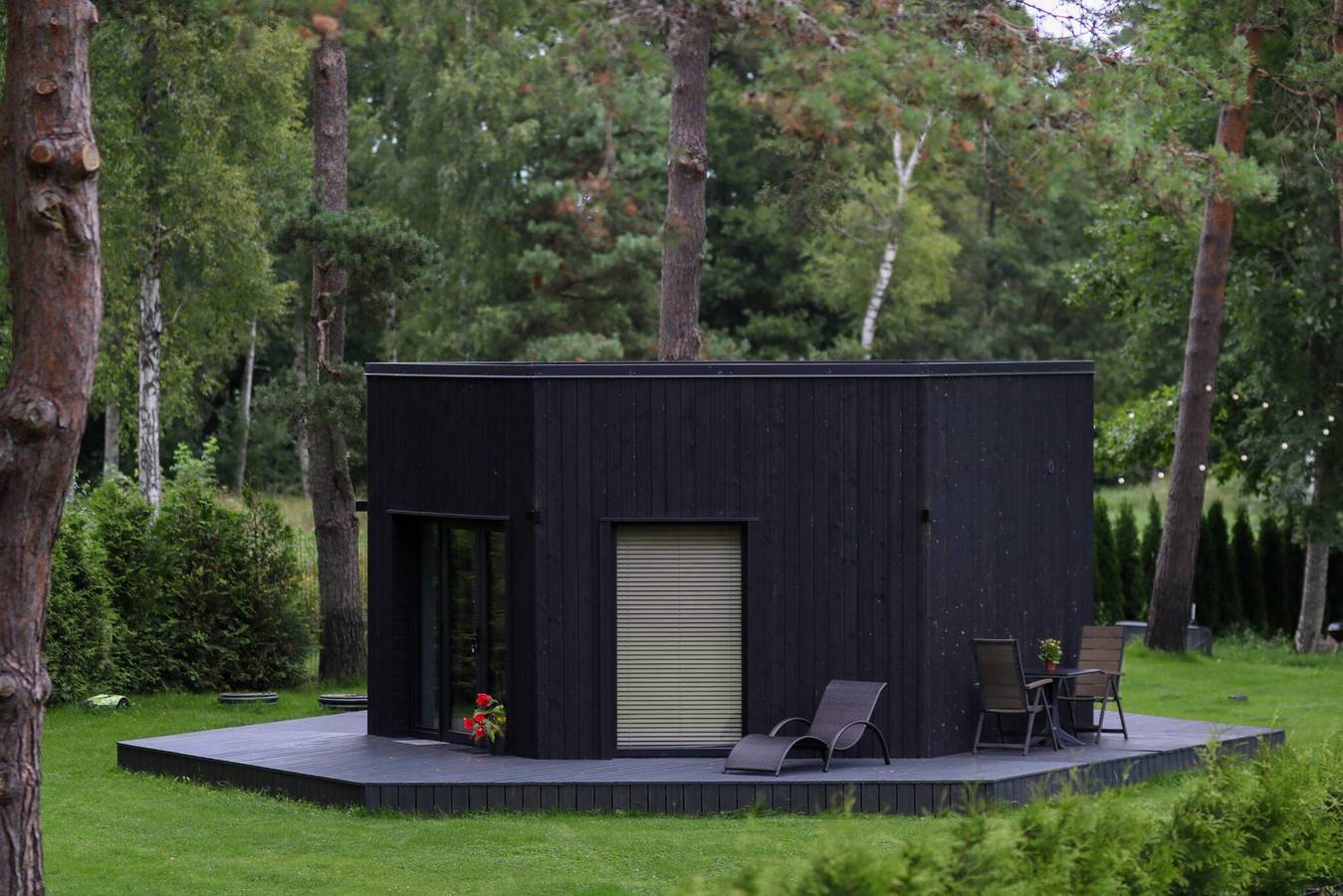 Gemütliches sechseckiges Tiny House in Engures novads, Kurland