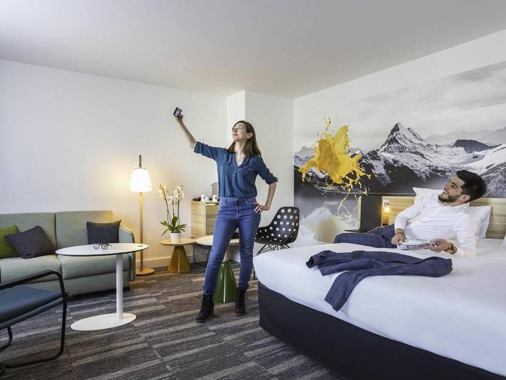 Hôtel pour 3 personnes, avec jardin dans Gare d'Annecy