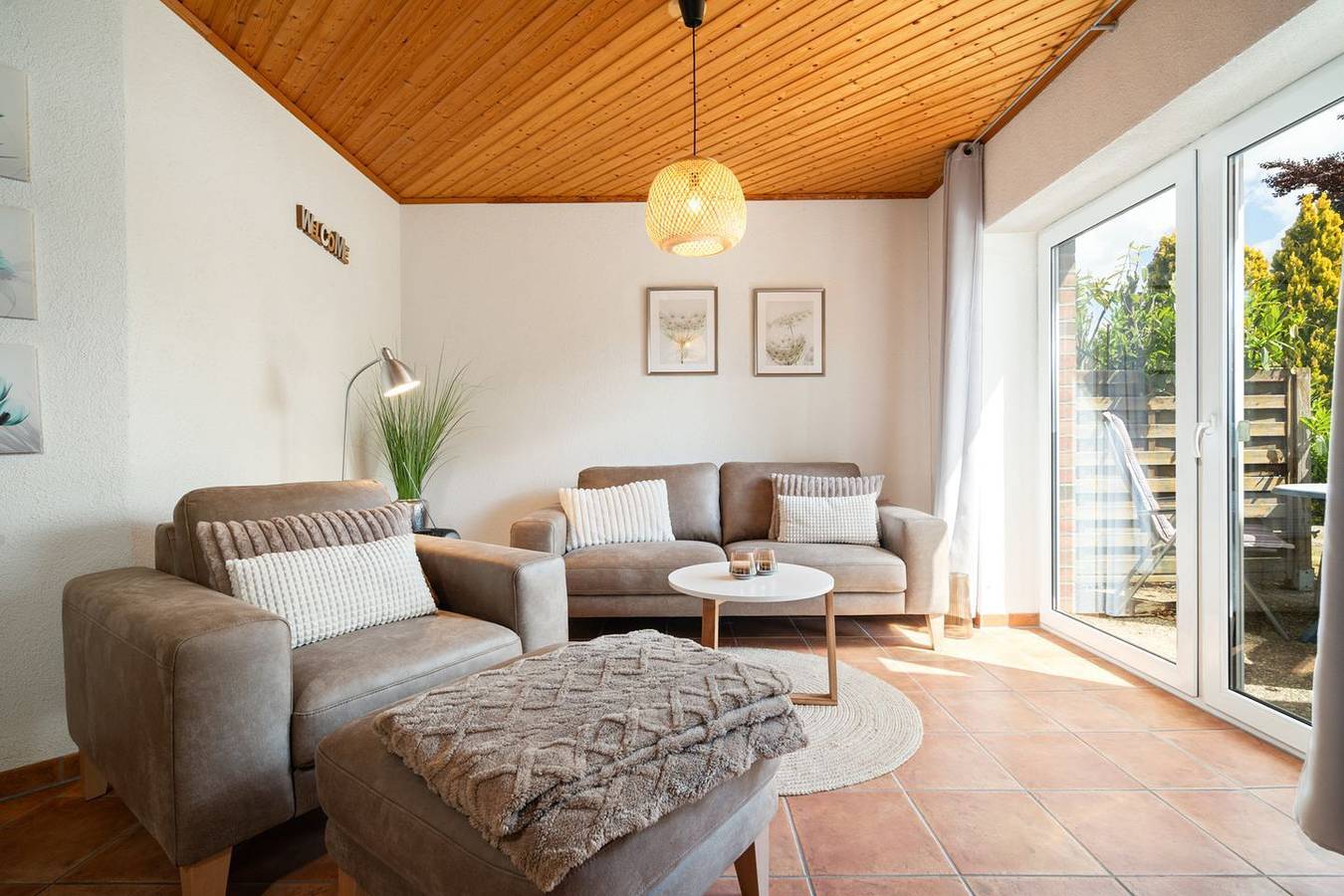 Ferienhaus Blumenhaus unweit der Müritz - mit Garten und Terrasse in Waren (Müritz), Lago Müritz