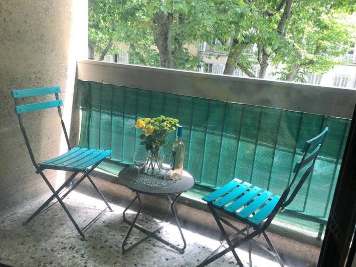Appartement de vacances pour 2 personnes, avec balcon et vue