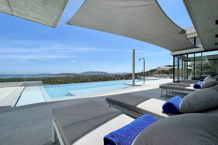 Maison de vacances pour 18 personnes, avec jardin à Lecci