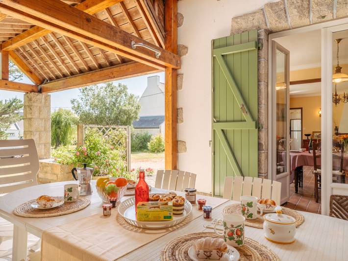 Location de vacances pour 7 personnes, avec jardin dans Plage de Keraude - 2