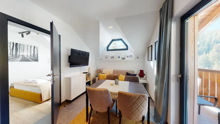 Ferienwohnung für 5 Personen, mit Balkon und Ausblick - 1