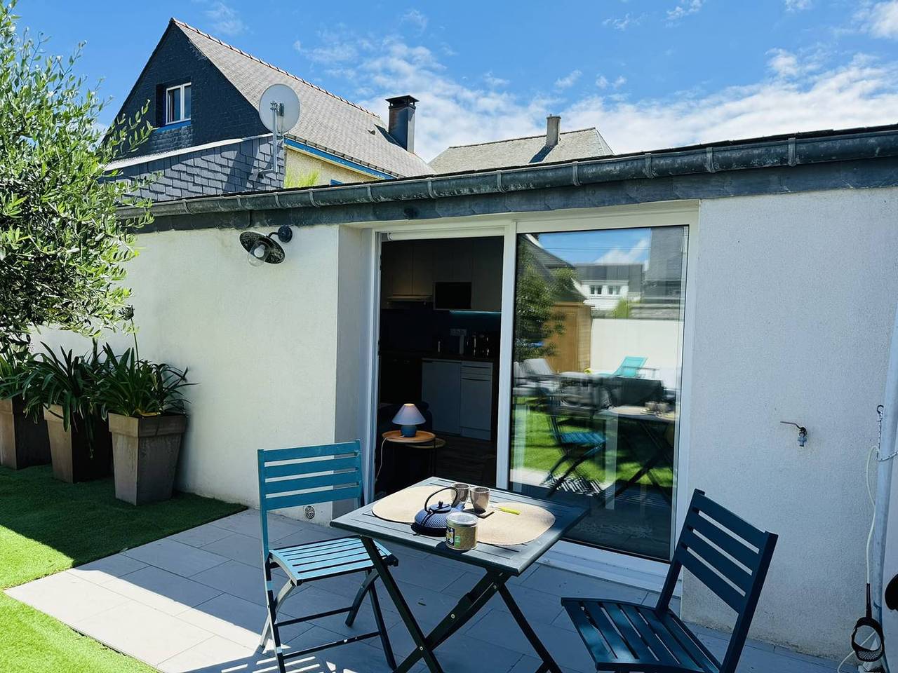 Estudio entero, Ty Cool 3*, jardin 200m carré, 50m plage, wifi in Penthièvre, Saint-Pierre-Quiberon