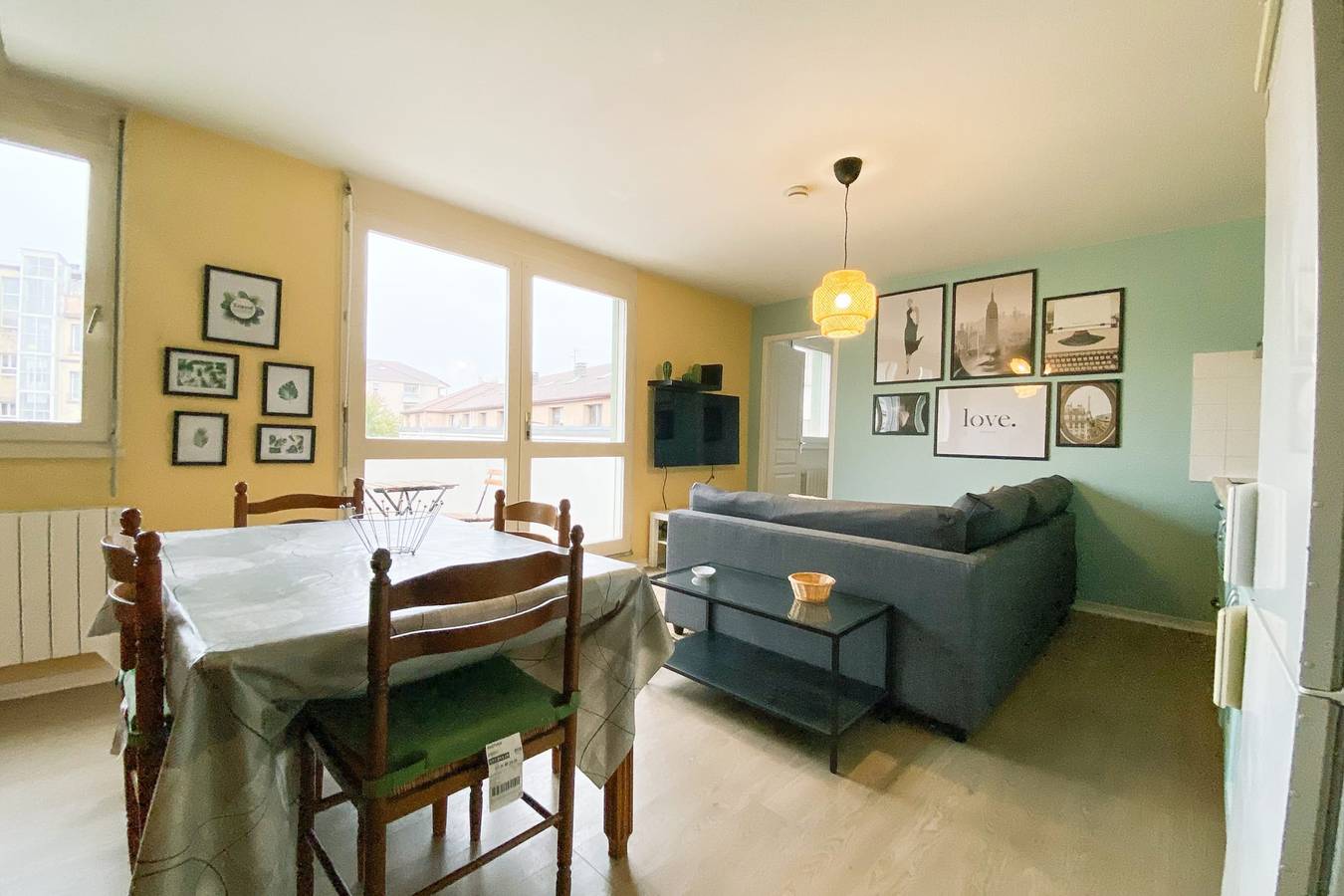 Apartamento entero,  #Ge - The Bostonian in Grenoble🗽3 bedrooms with balcony in Grenoble, Isère