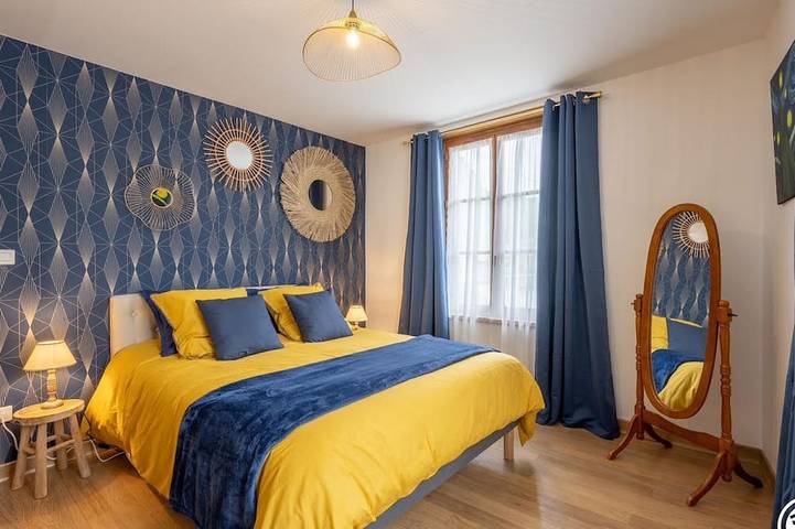 Gîte pour 4 personnes, avec terrasse et jardin, animaux acceptés