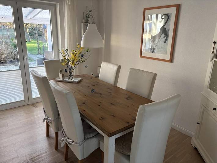 Ferienhaus für 4 Personen, mit Terrasse und Garten sowie Ausblick