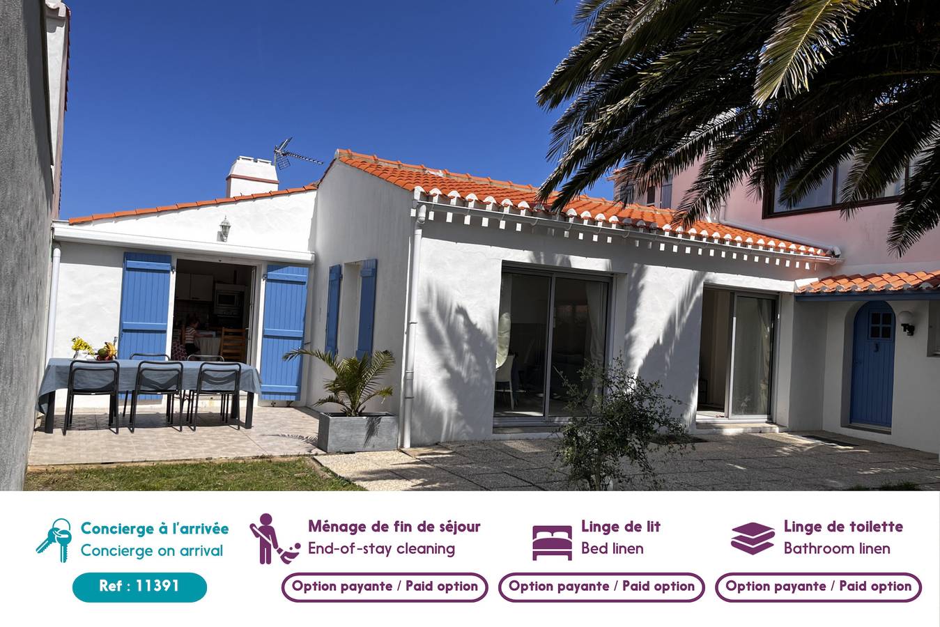 8 adultes - 2 enfants - Marais salants et plages in Noirmoutier-en-l'Île, Noirmoutier