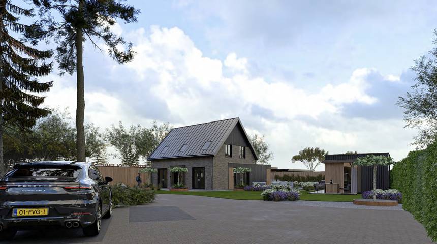 Vakantiepark voor 18 personen, met sauna en tuin in Noord-Brabant