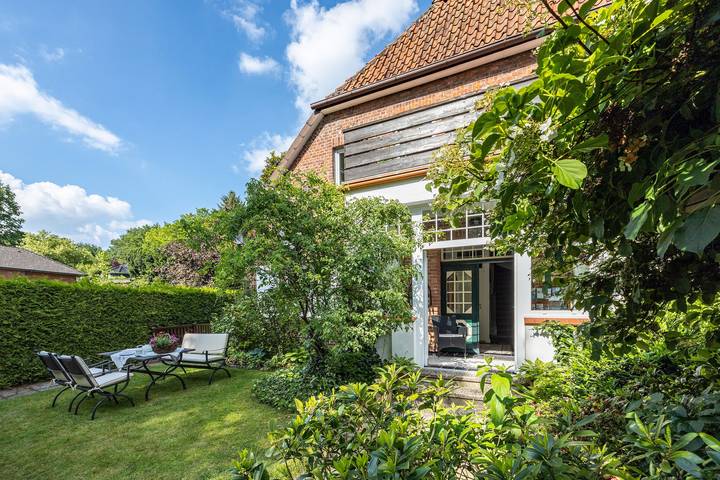 Ferienwohnung für 4 Personen, mit Balkon und Garten
