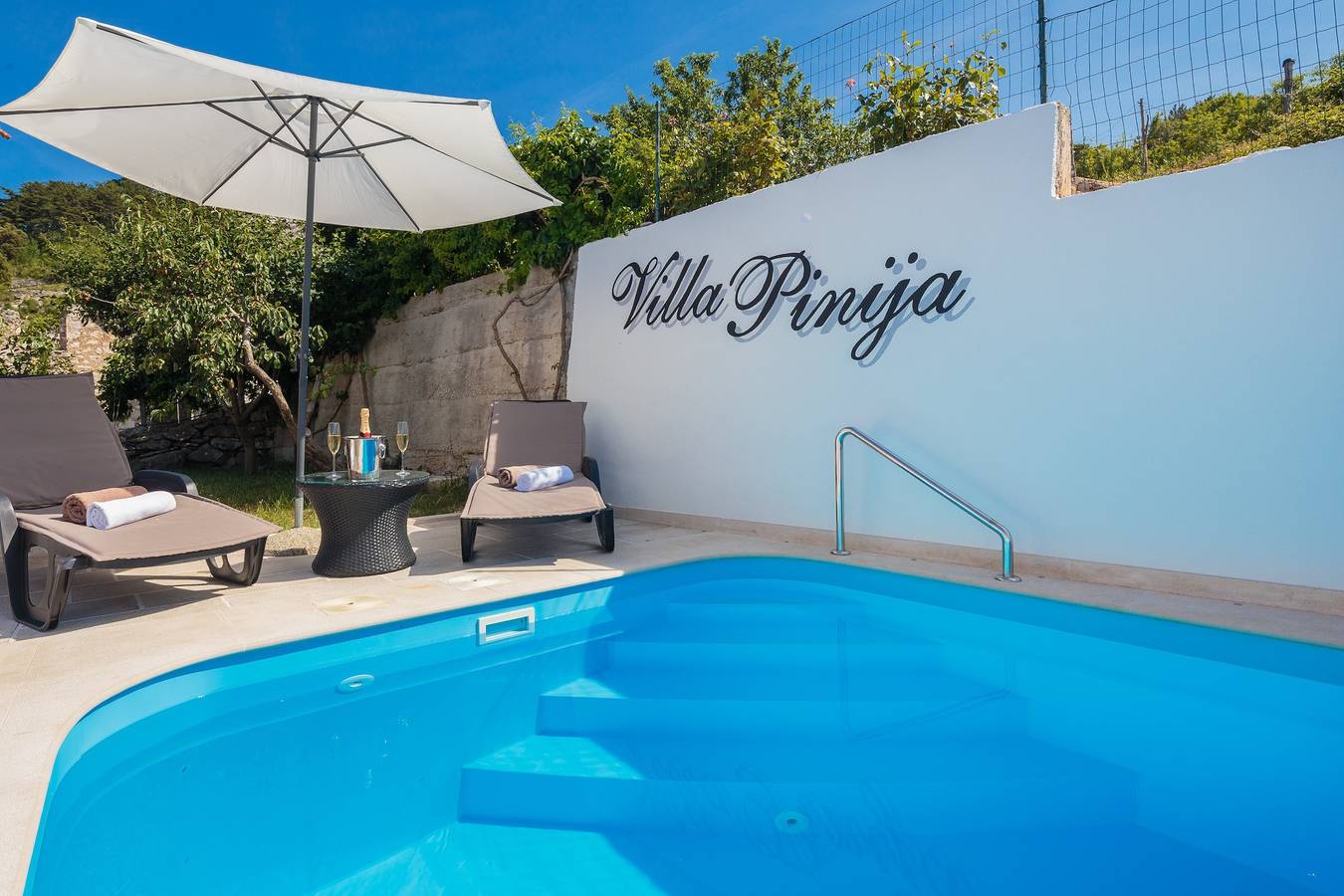 Villa with private pool, terrace and garden in Nerežišća, Brac