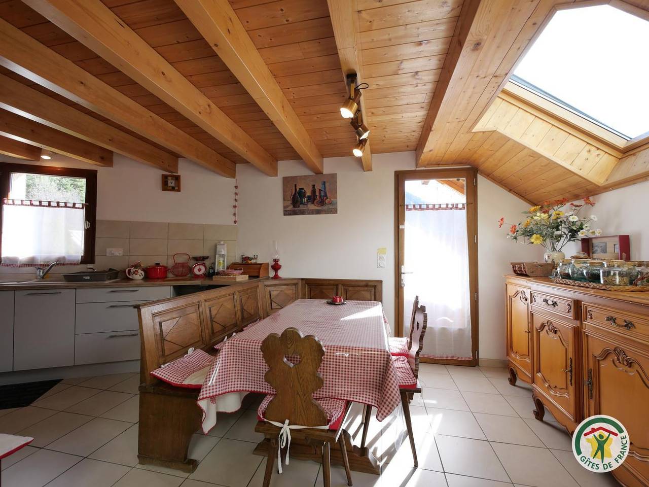 Gîte für 5 Personen mit Terrasse in Les Vigneaux, Nationalpark Écrins