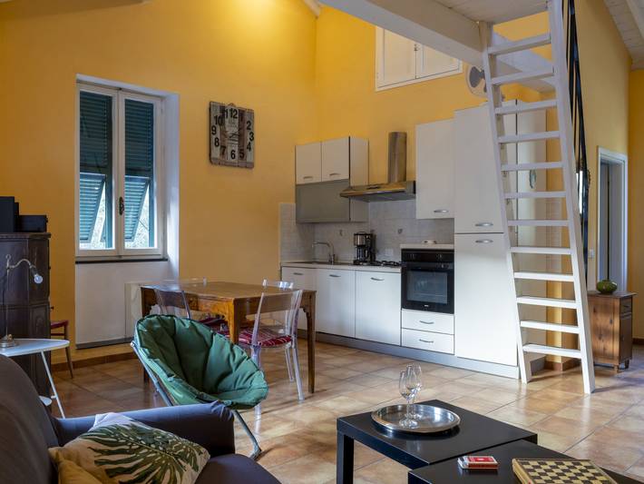 Ferienwohnung für 4 Personen, mit Terrasse und Garten, mit Haustier in Prelà - 2