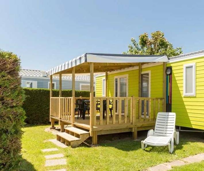Camping pour 4 personnes, avec sauna et bassin pour enfant à Château-d'Olonne