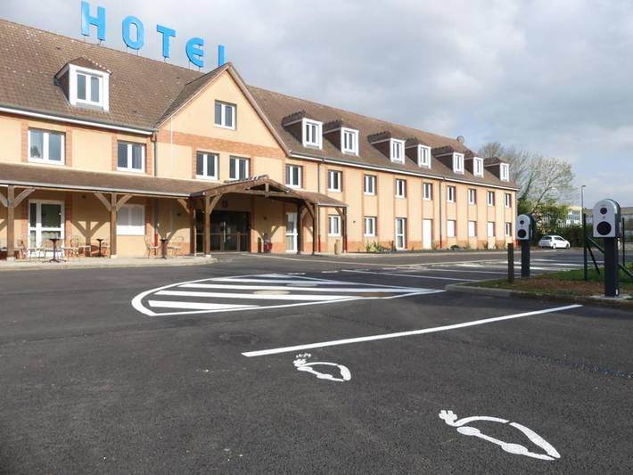 Hôtel pour 2 personnes, avec terrasse, animaux acceptés à Alençon - 3