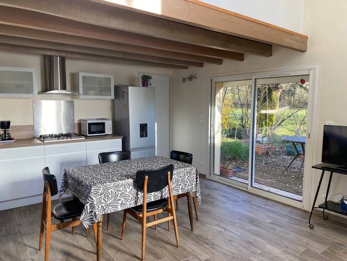 Studio pour 2 personnes, avec jardin dans le Tarn-et-Garonne