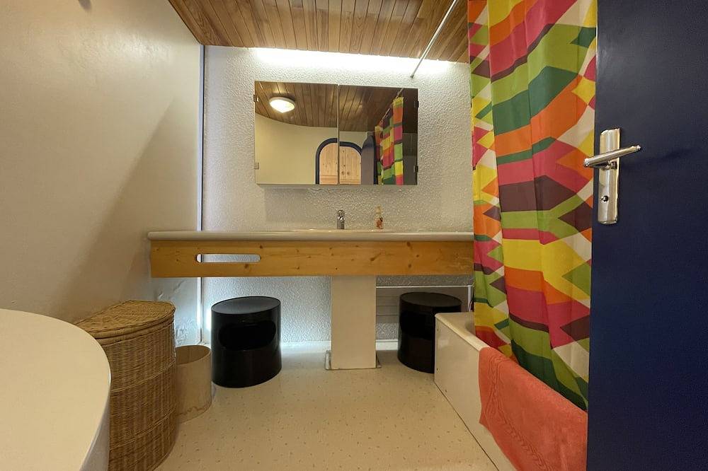 Ganze Wohnung, Arc 1600 Studio top floor south-facing terrace sleeps 4 in Arc 1600, Bourg-Saint-Maurice