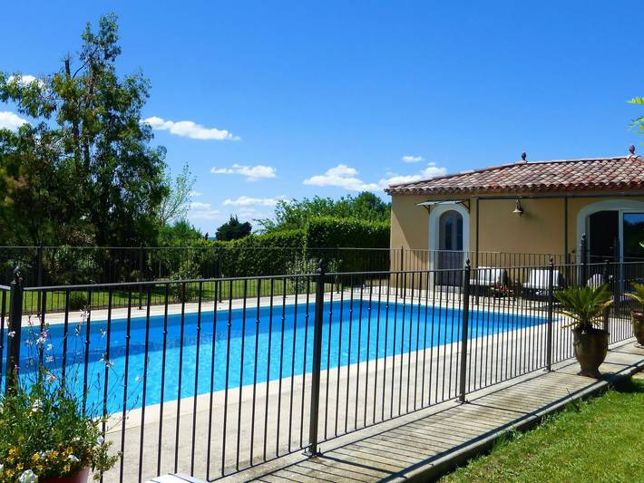 Maison de vacances pour 4 personnes, avec Jardin et Piscine