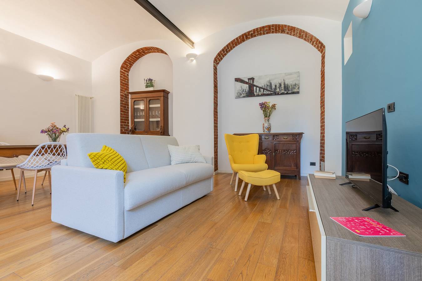 Ganze Wohnung, Inghilterra 51 - Charming Colorful Brick Flat in Turin, Turin Provinz