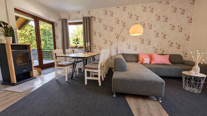 Ferienwohnung für 6 Personen, mit Balkon und Terrasse sowie Sauna in Altenau