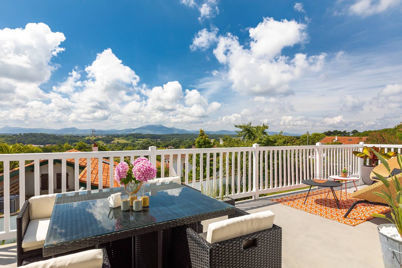 Villa Etxegina - Vue imprenable sur la Rhune in Bidart, Région de Bayonne
