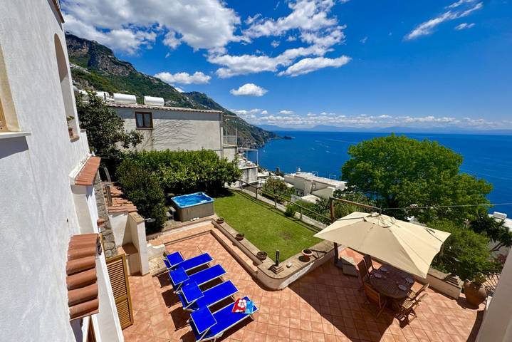 Apartamento de vacaciones para 5 personas, con jardín y vistas al mar - 1