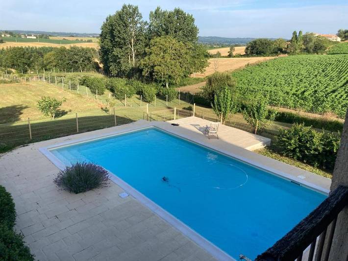 Location de vacances pour 22 personnes, avec vue et jardin ainsi que piscine et vue sur le lac à Francescas - 3