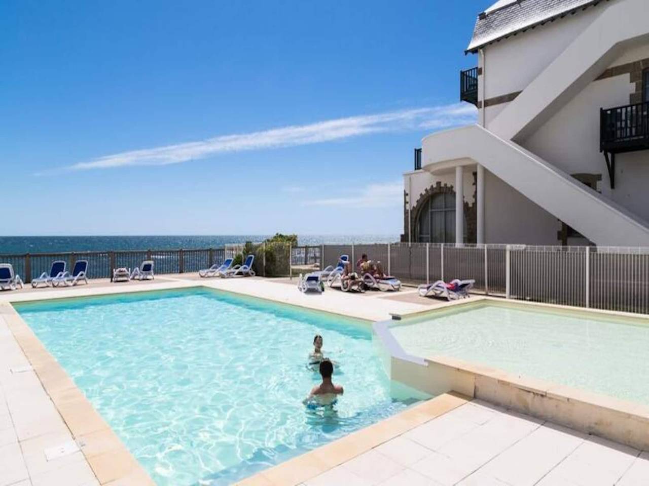 Ganze Wohnung, Studio f�r 2 Personen, Parkblick in Batz-sur-Mer, Côte d'Amour