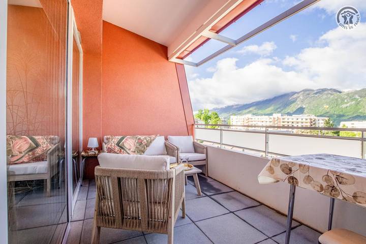 Gîte pour 2 personnes, avec Balcon et Terrasse dans Grand Port (Aix-les-Bains)