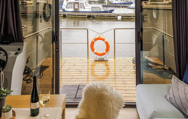 Hausboot für 4 Personen, mit Ausblick und Terrasse sowie Seeblick in Belgien - 4