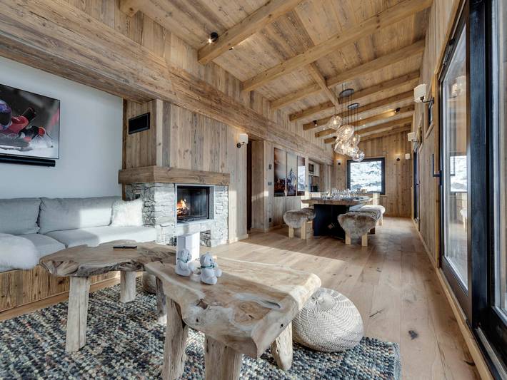 Chalet pour 8 personnes, animaux acceptés à Tignes