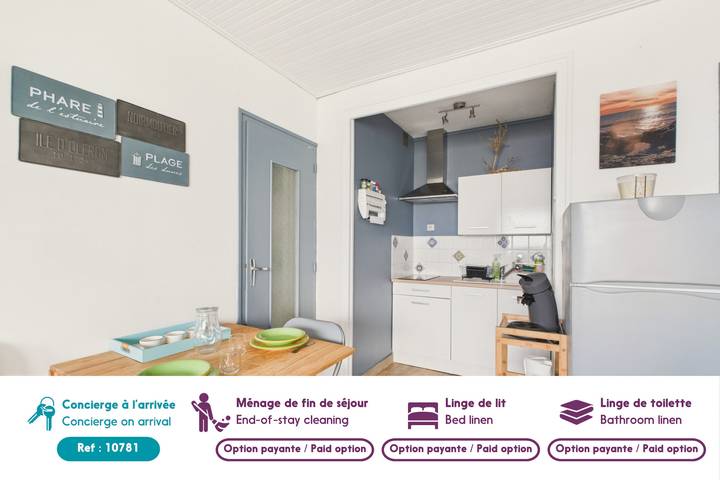 Appartement de vacances pour 4 personnes, avec balcon, animaux acceptés en Vendée - 3