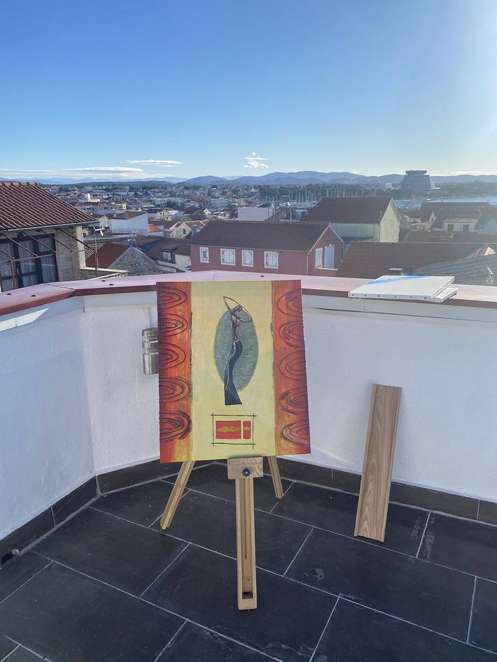 Apartament wakacyjny dla 4 osób, z balkon w Vodice