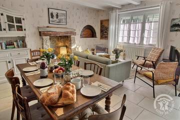 Gîte pour 4 personnes, avec terrasse et jardin à Étables-sur-Mer