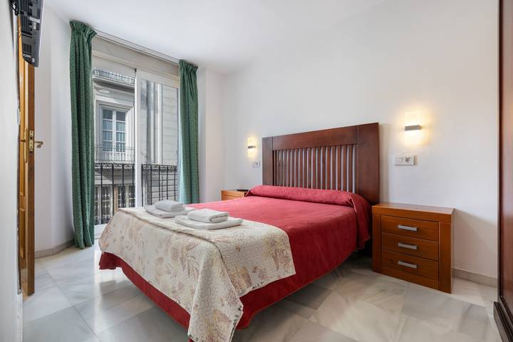 Appart’hôtel pour 2 personnes, avec balcon