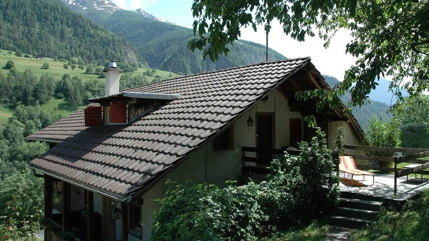 Ferienhaus für 4 Personen, mit Garten, mit Haustier in der Aletsch Arena