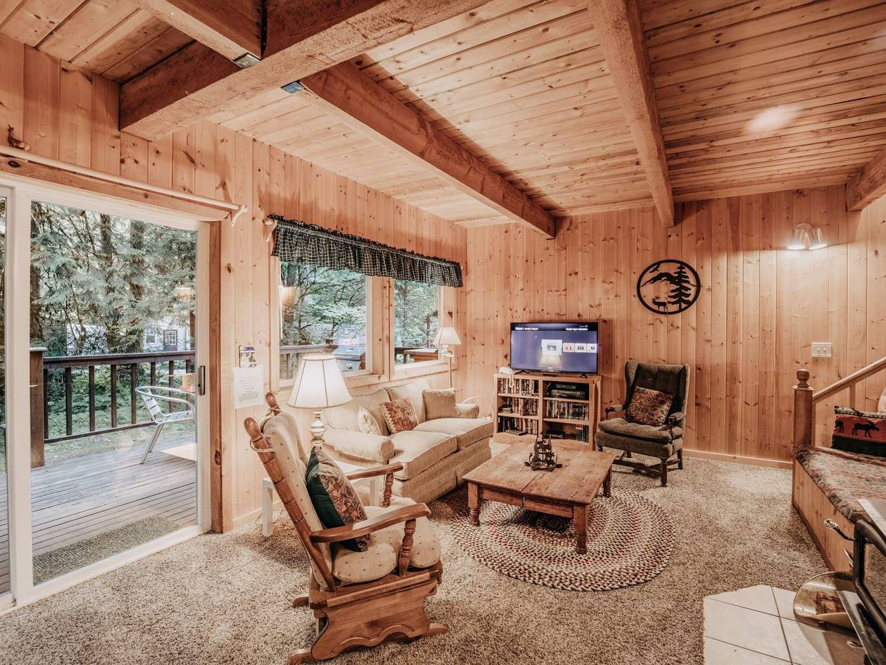 Hübsche Hütte mit Holzofen und haustierfreundlich in Glaciar, Bosque Nacional de Mount Baker-Snoqualmie