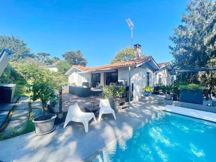 Villa pour 8 personnes, avec jardin ainsi que vue et piscine à Bidart - 4