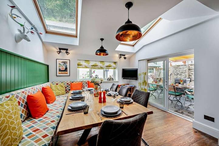 Cottage for 8 people, with garden in Lynmouth