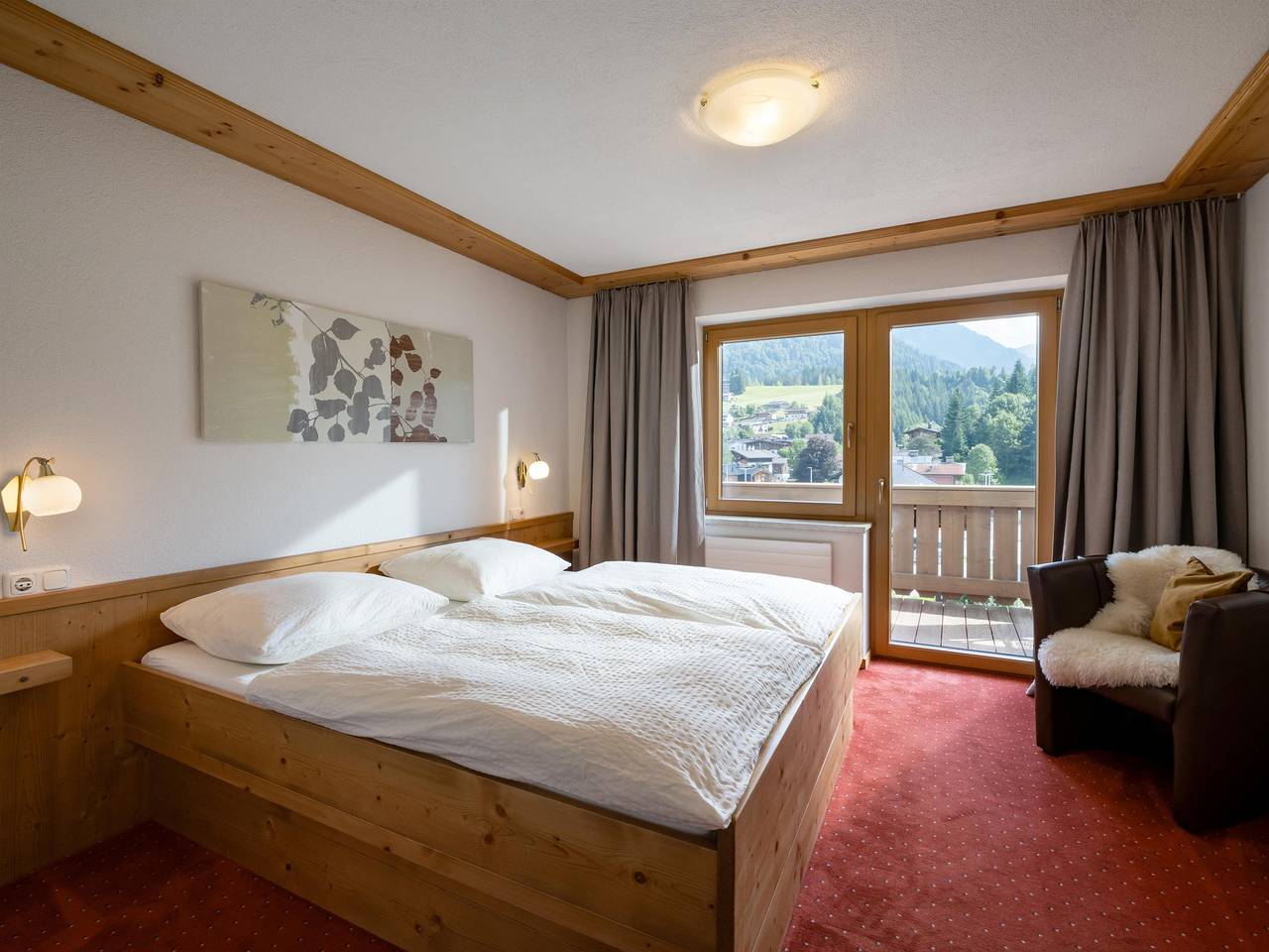 Ganze Ferienwohnung, 2-Personenwohnung "Luft" in Loferer und Leoganger Steinberge, Fieberbrunn