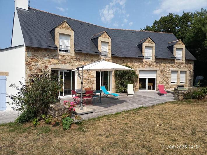 Chambre d’hôte pour 2 personnes, avec jardin à Crach