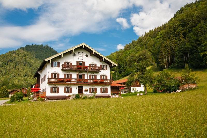 Ganze Ferienwohnung, Haus Daniel inkl. Chiemgaukarte - D Ferienwohnung Haaralm 40qm, Terrasse, Kochnische, 1 Schlafz., 1 Wohnschlafz. in Ruhpolding, Bayerische Alpen